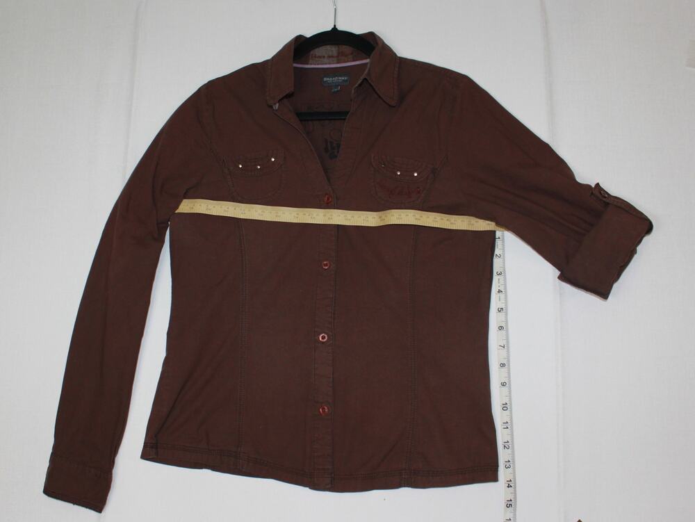 Broadway NY, Shirt, Women's, Size LG, Embroidery, Western, Boho